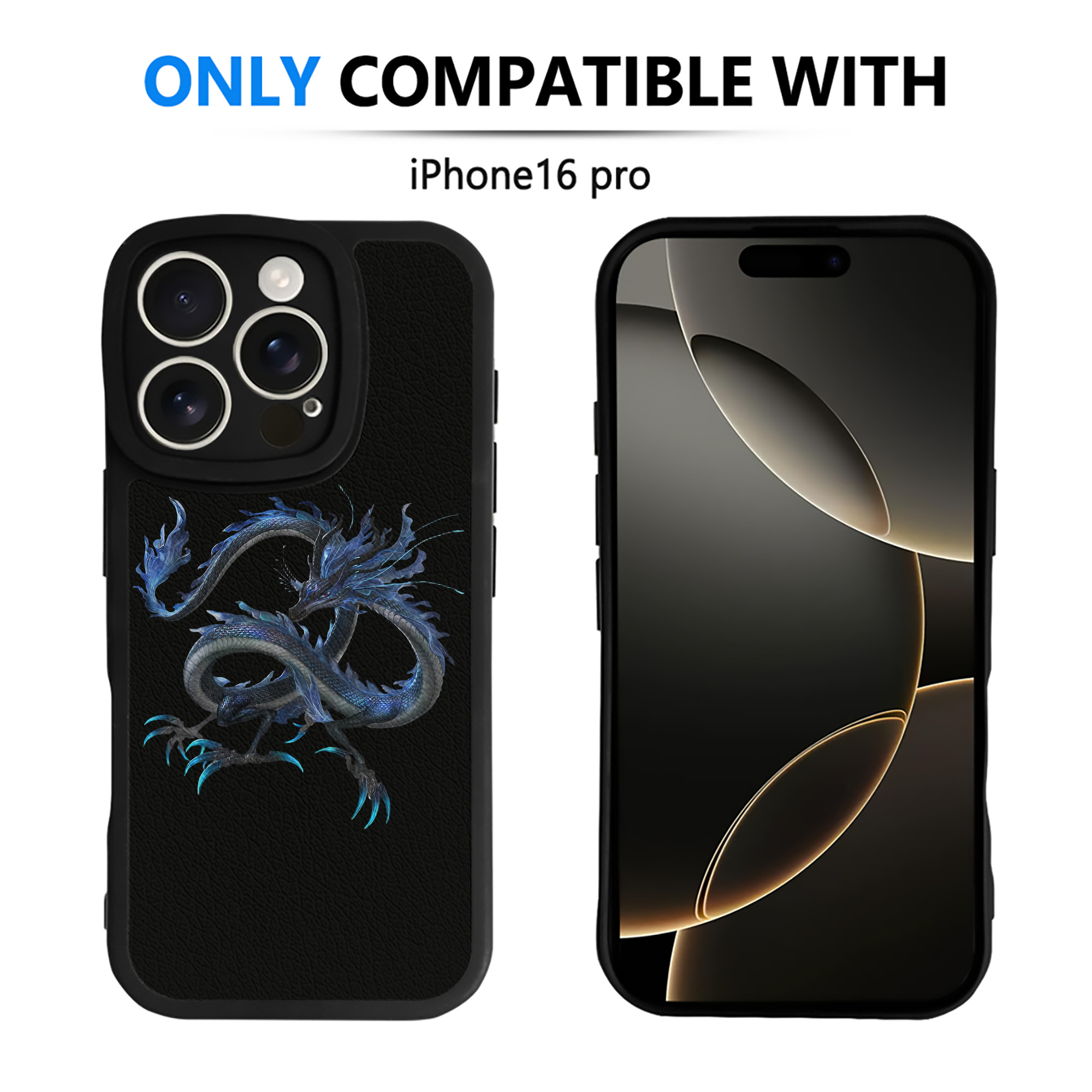 （画像用） Ne Zha 2 ナタ 魔童の大暴れ 【iPhone 16シリーズ対応】シリコンスマホケース（レザー調） 材質：シリコン